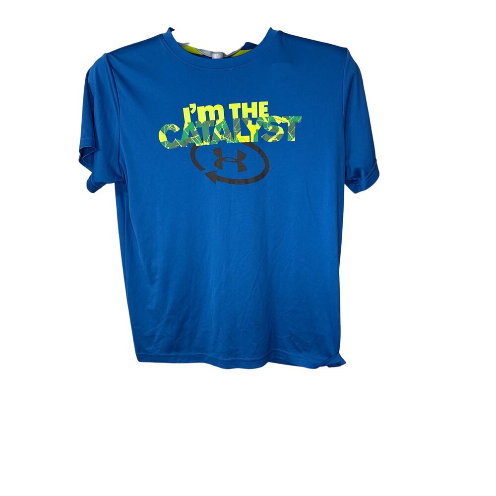 Under Armour Blue Short Sleeve Tee‎ YXL